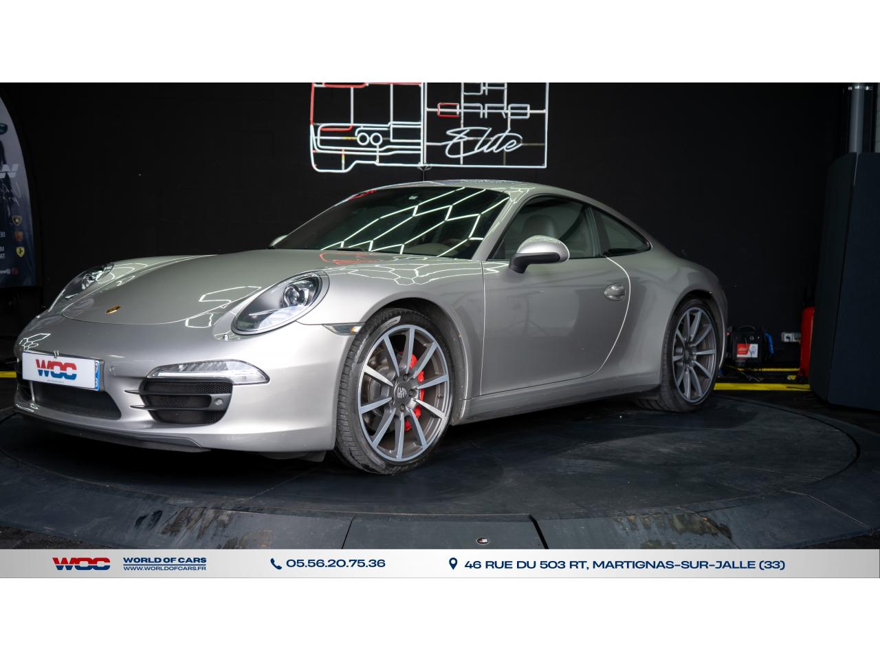 PORSCHE-911- 3.8i - 400 - BV PDK  TYPE 991 COUPE Carrera 4S PHASE 1